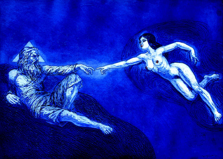 Y la mujer mujer creo a Yaveh